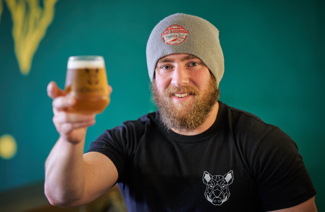 Owner Will and the rest of the friendly team behind Cullach Brewing are brimming with passion