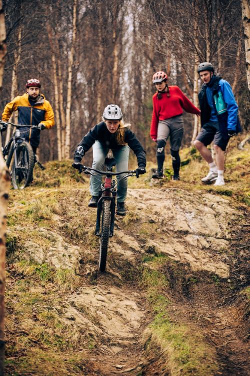 Bike Trails At Comrie Croft 