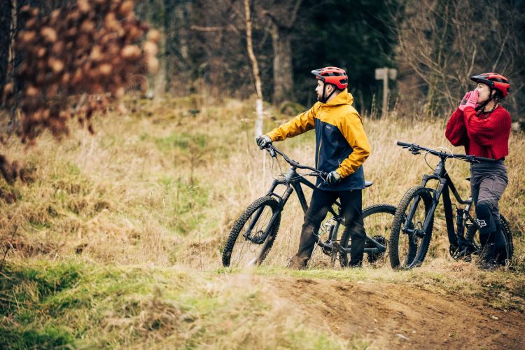 Bike Trails At Comrie Croft 