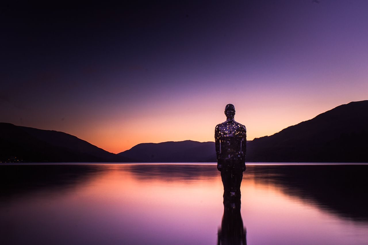 Mirror Man Loch Earn Evening