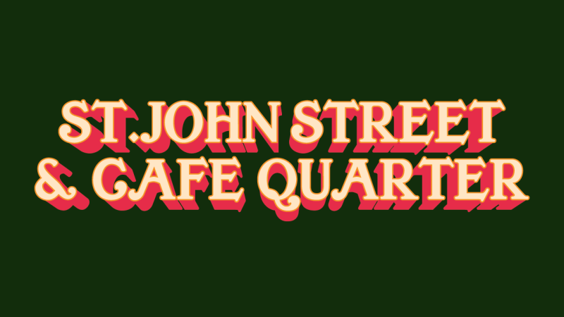 Street Signs Web St John Cafe