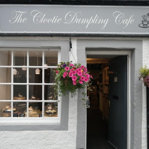 The Clootie Dumpling cafe in Dunkeld