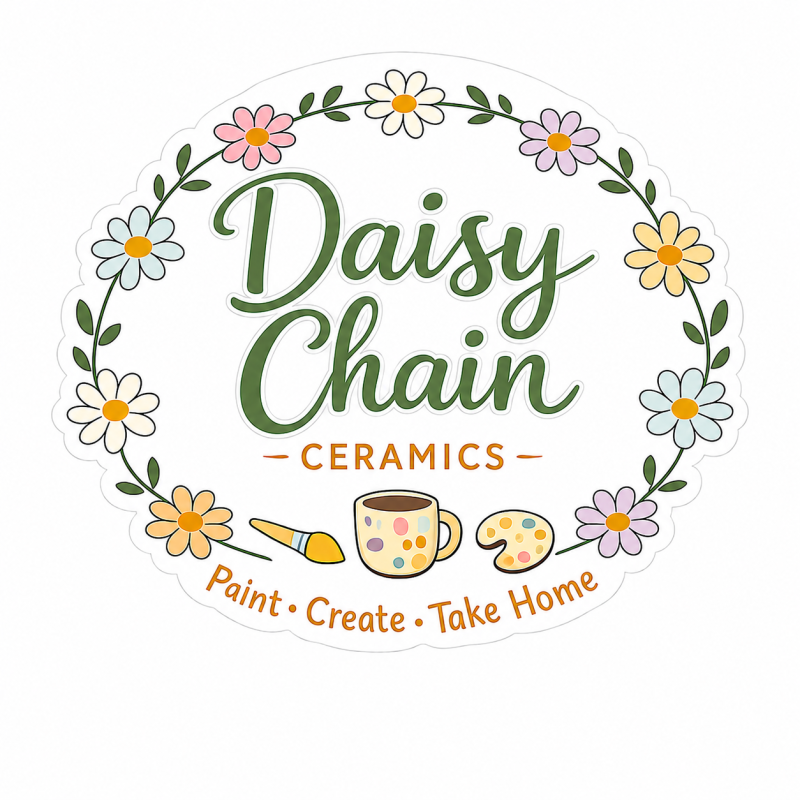 Daisy chain ceramics Logo
