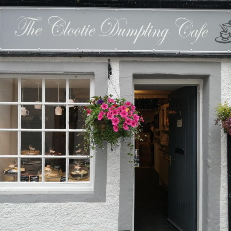 The Clootie Dumpling cafe in Dunkeld