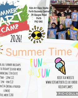 Poster for the Summer Art Camp