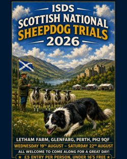 Glenfarg Scottish National Sheep Dog Trials 2026