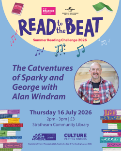 Read to the Beat INSTAGRAM POST The Catventures of Sparky and George with Alan Windram STR