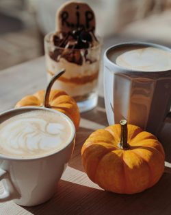 Halloween coffee scone