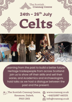 A poster for the Celts 2026 event