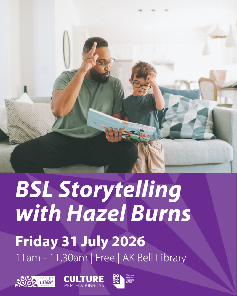 BSL Storytelling with Hazel Burns AKB JUL 2026 Insta Post
