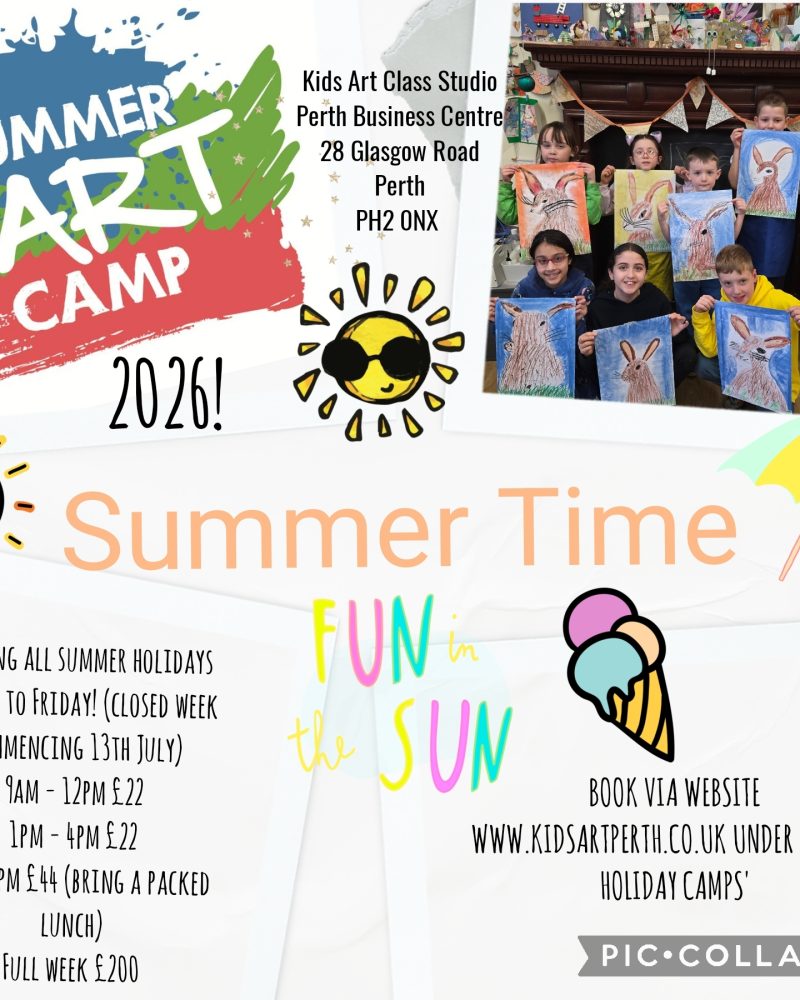 Poster for the Summer Art Camp