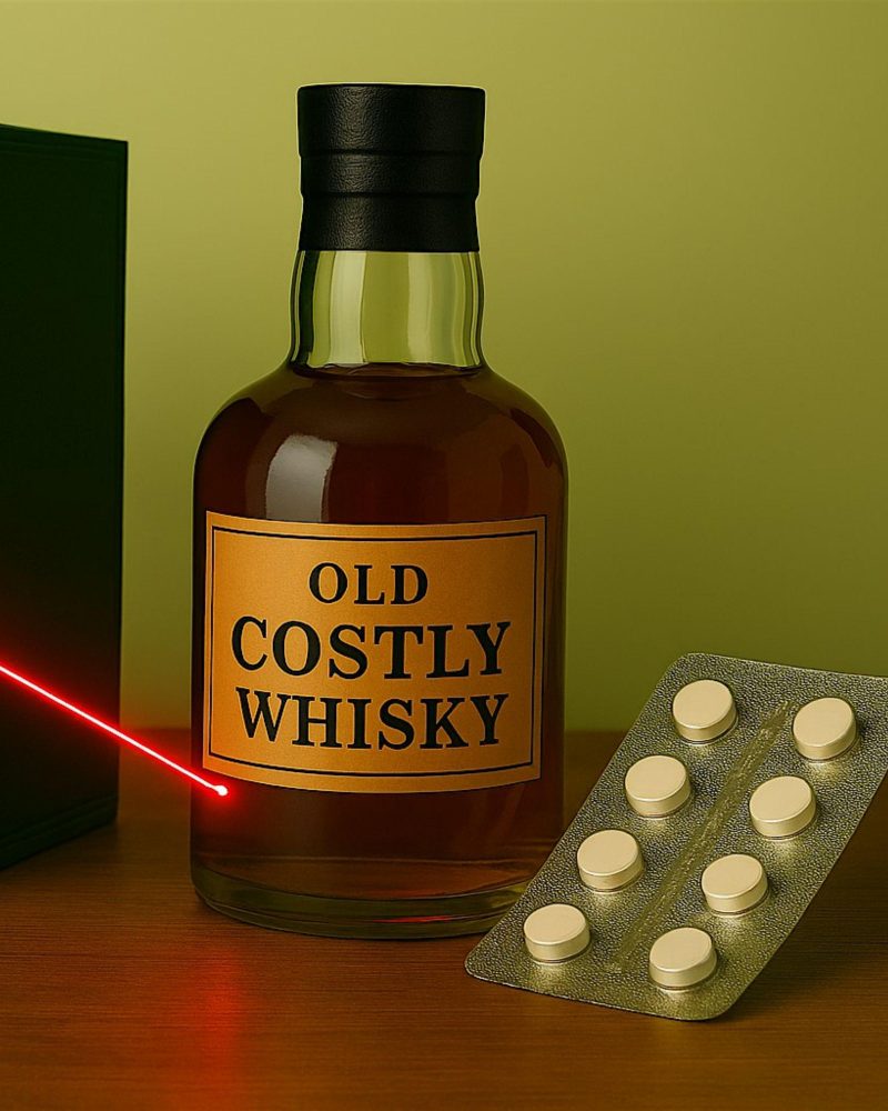 Drink drugs toxic books thrills in spectroscopic imaging