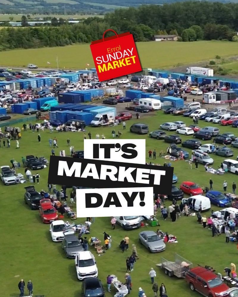 Poster for Errol Sunday Market and Car Boot Sale
