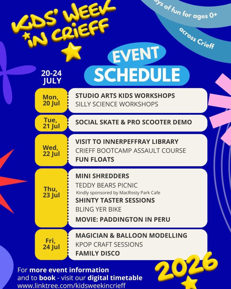 Kids Week In Crieff
