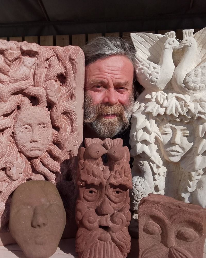 Neil Paterson Stone Carver Alyth Perthshire Artisans 4