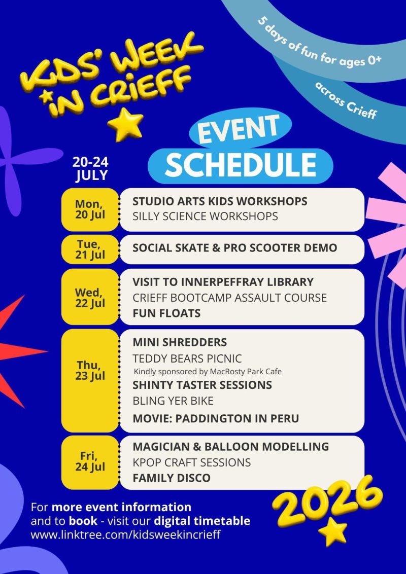 Kids Week In Crieff
