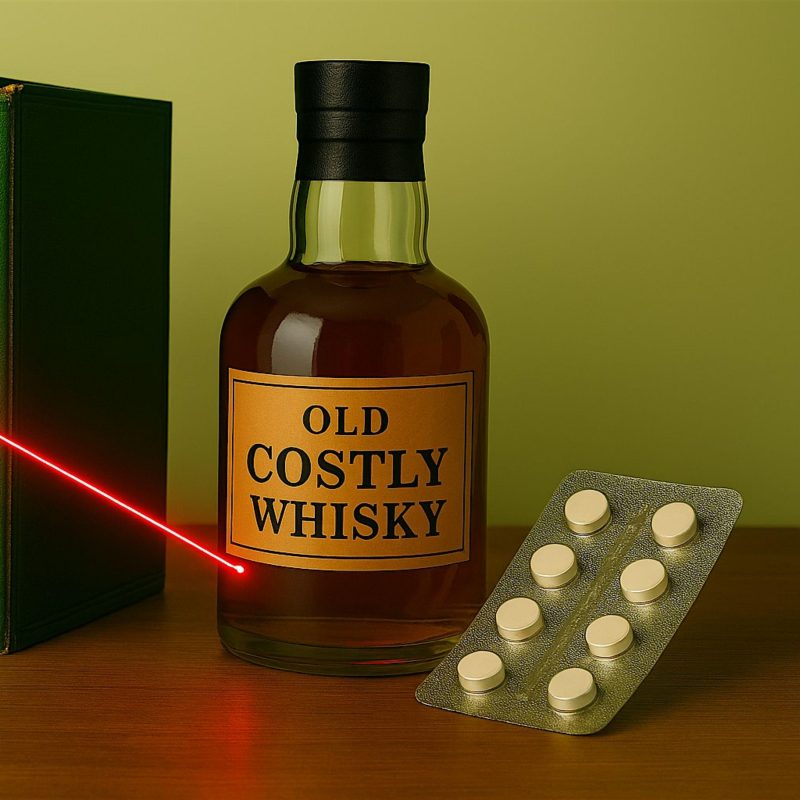 Drink drugs toxic books thrills in spectroscopic imaging